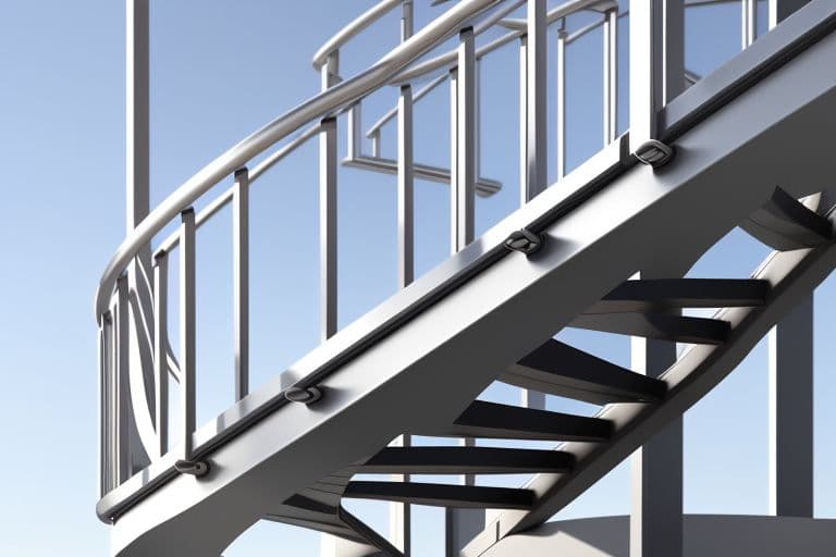 Stairs and railings